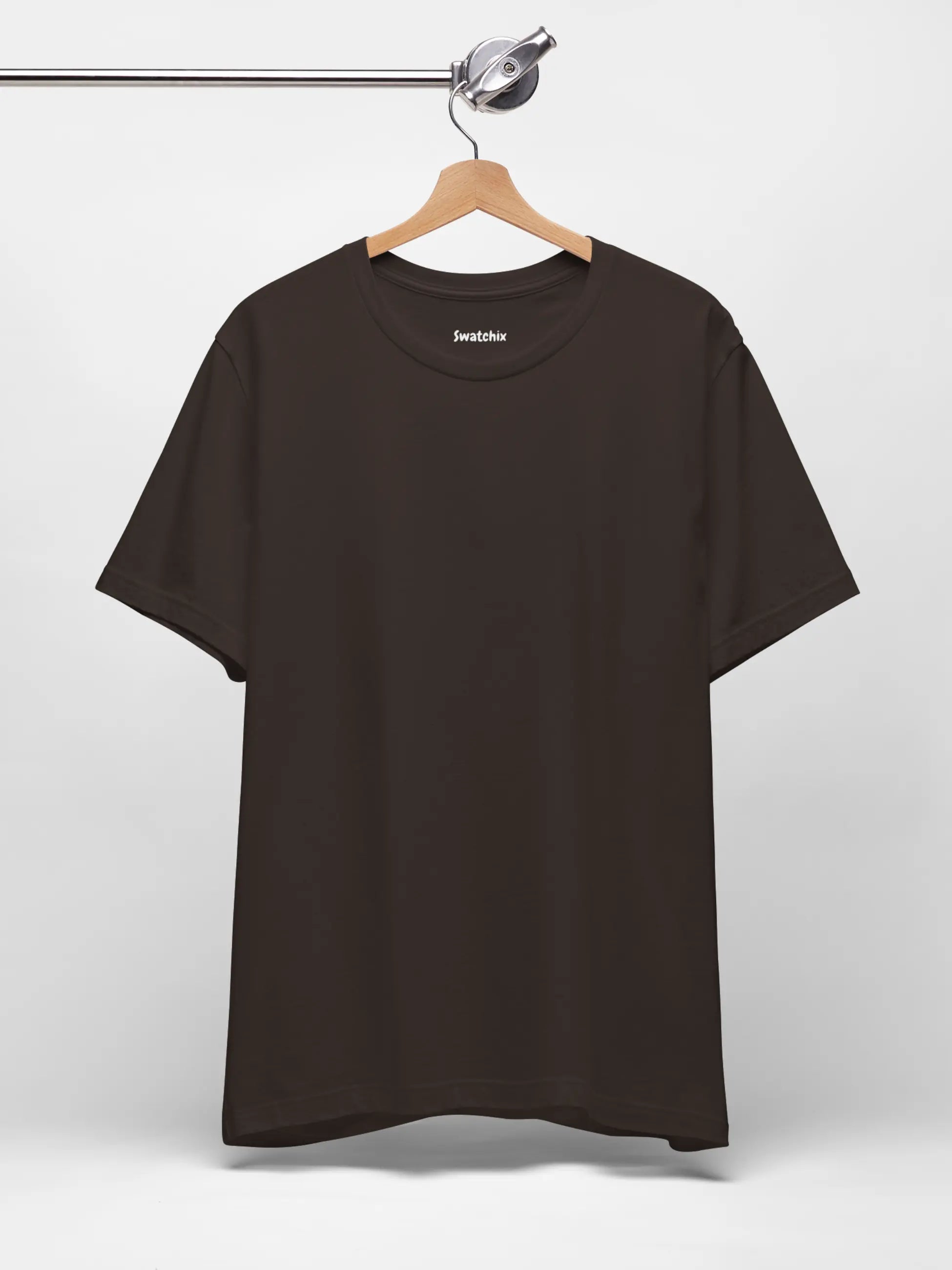 Crewneck Tee In Brown