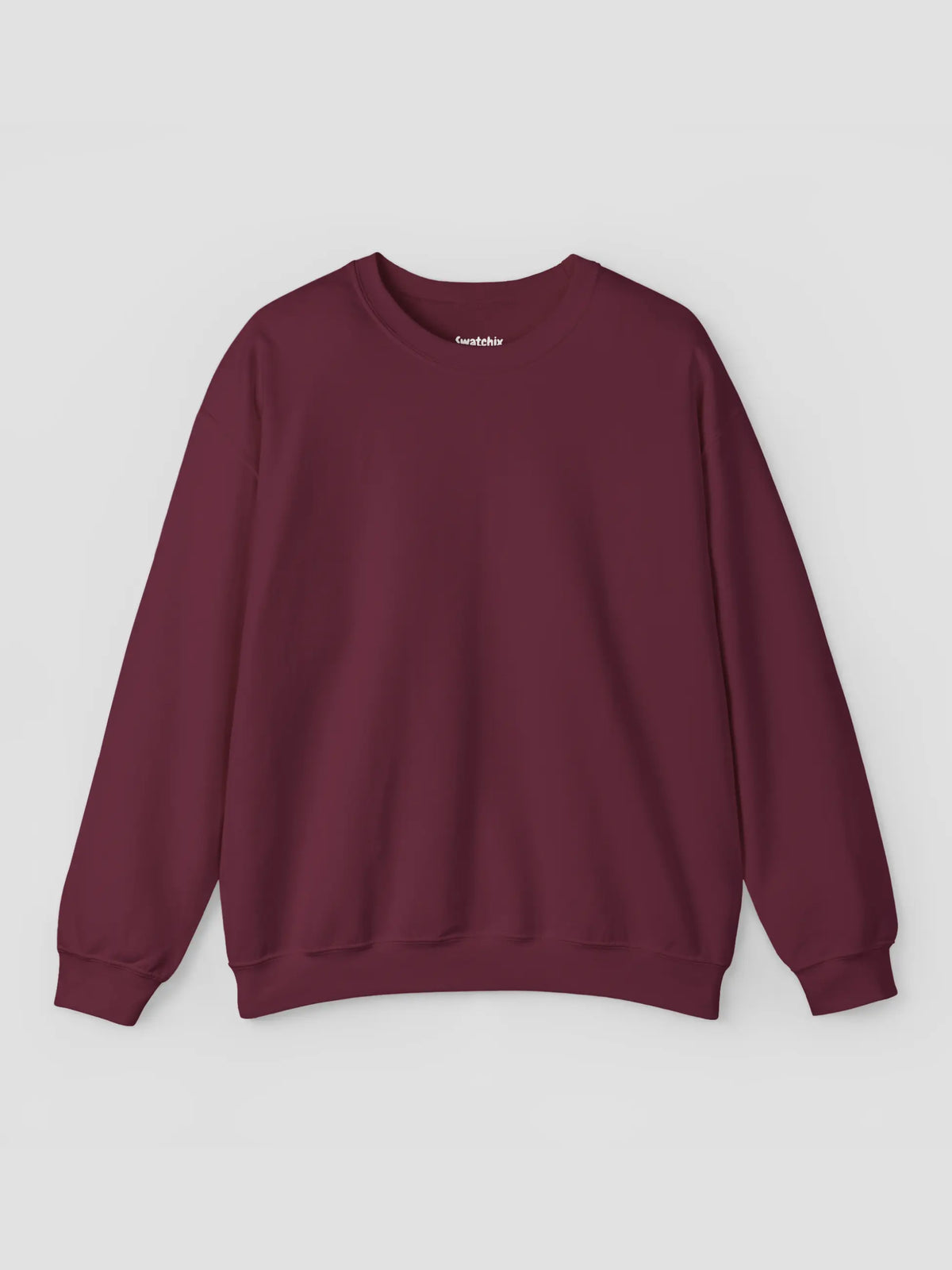 Crewneck Sweatshirt In Maroon