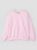 Crewneck Sweatshirt In Light Pink