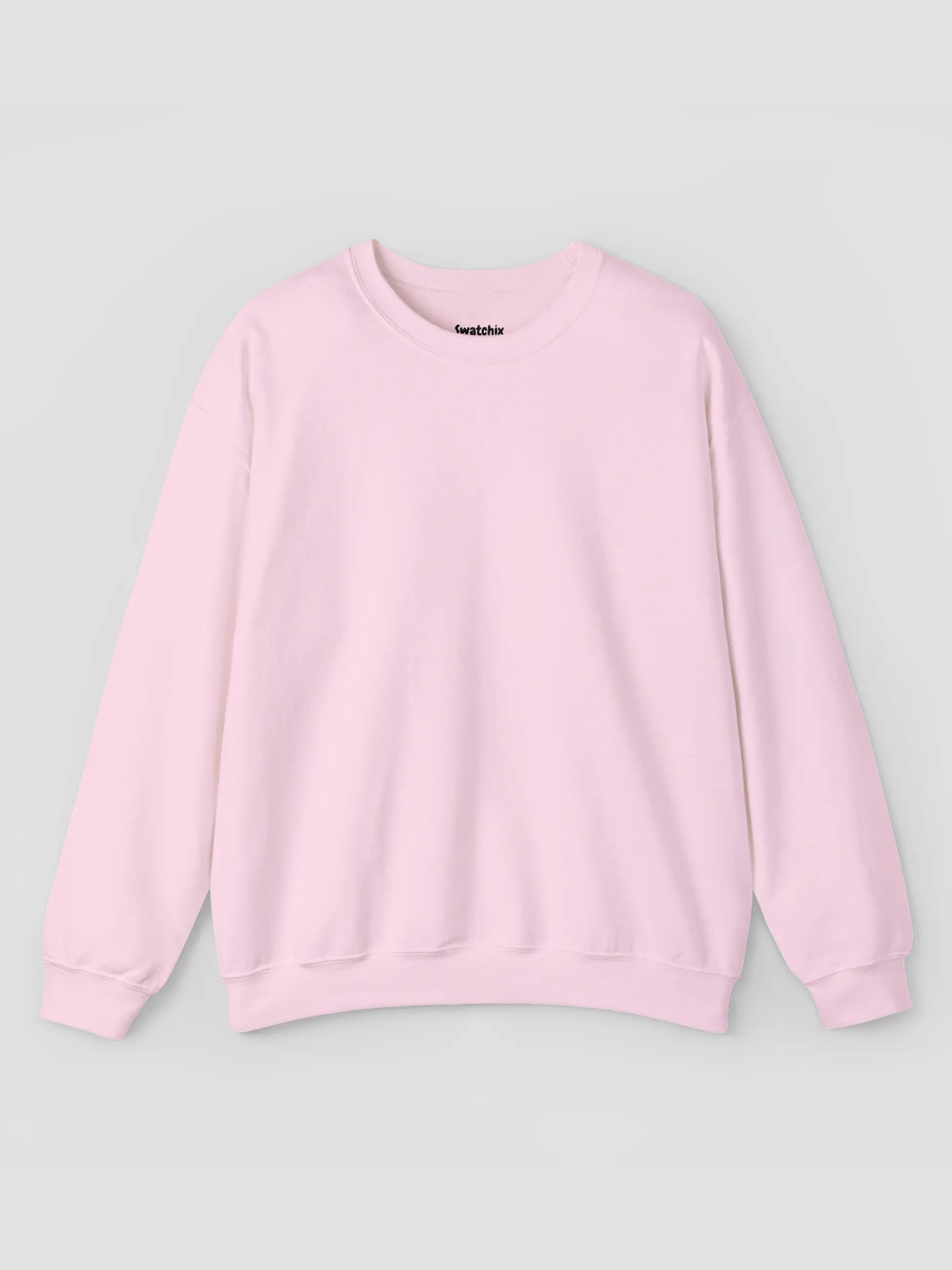 Crewneck Sweatshirt In Light Pink
