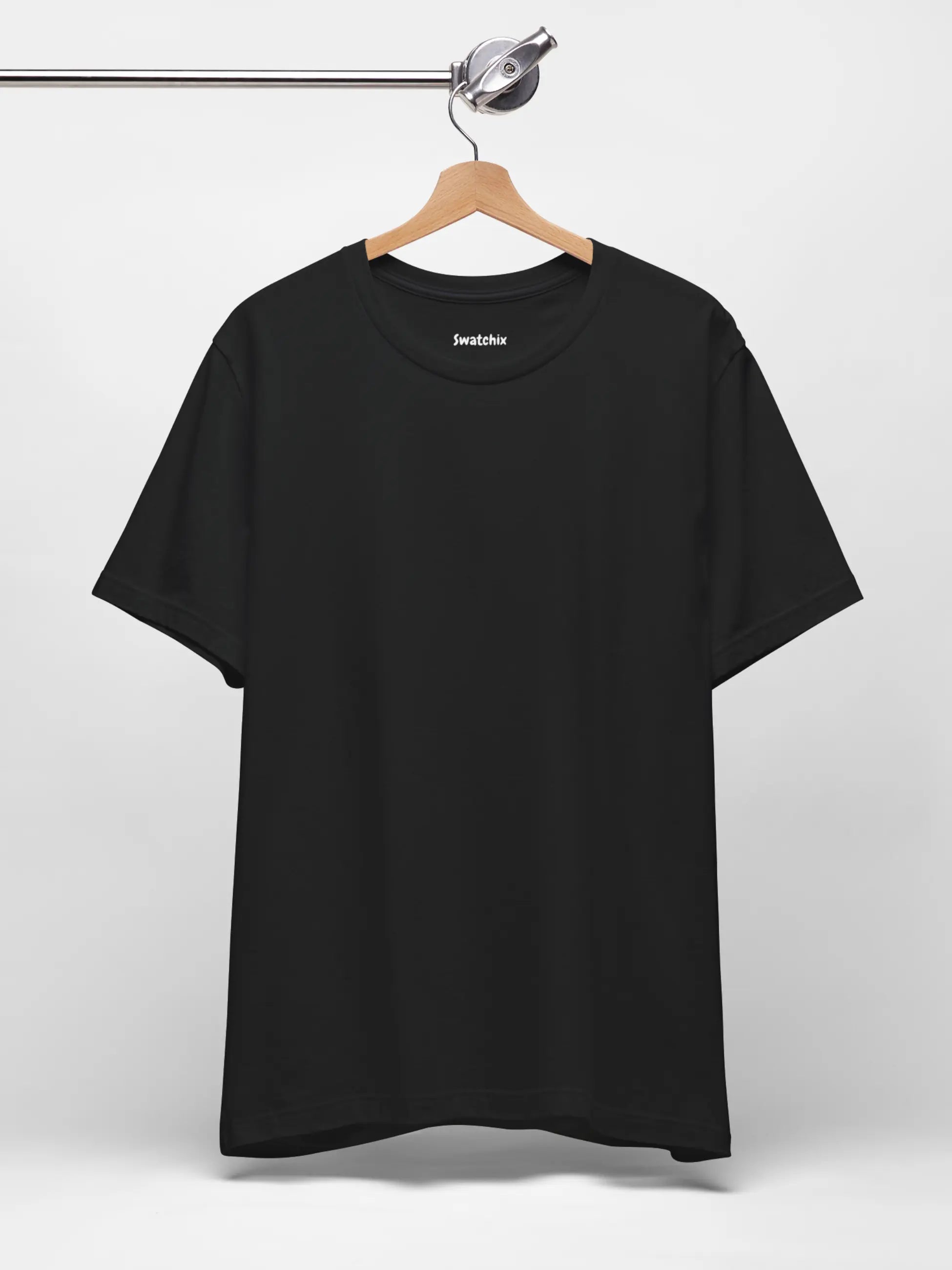 Crewneck Tee In Black