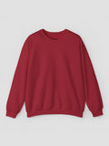Crewneck Sweatshirt In Antique Cherry Red