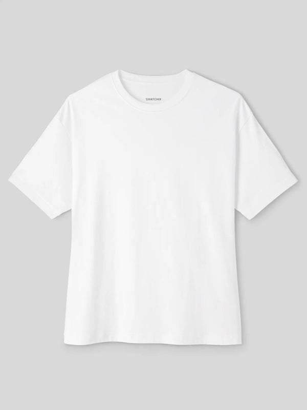 Oversized Tee In White