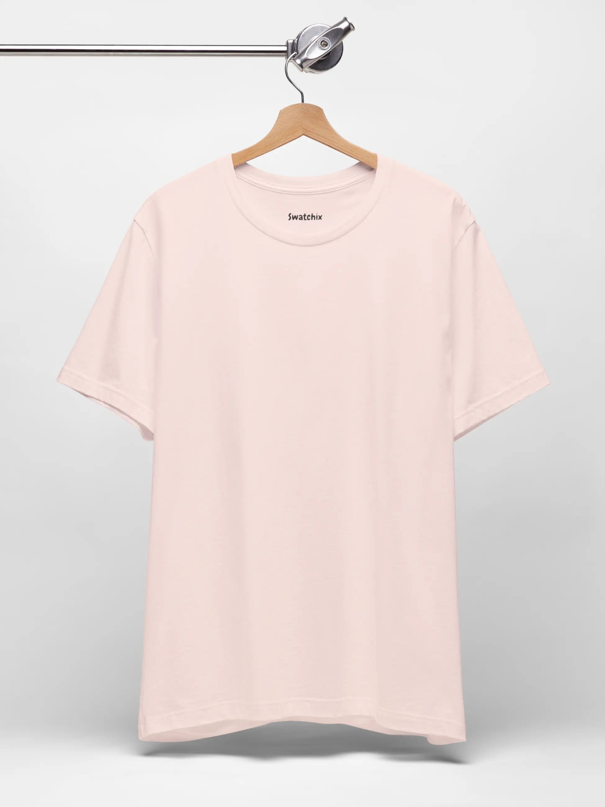 Crewneck Tee In Soft Pink