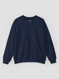 Crewneck Sweatshirt In Navy