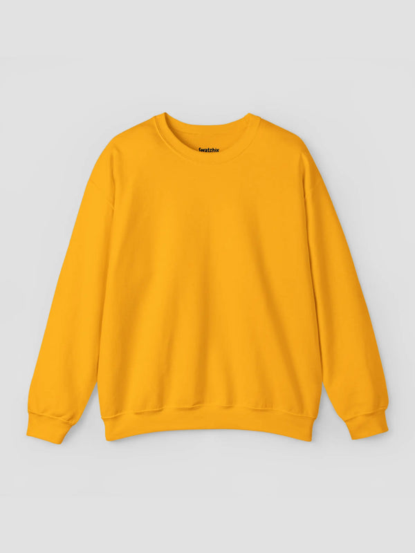Crewneck Sweatshirt In Gold