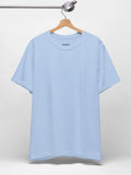 Crewneck Tee In Baby Blue