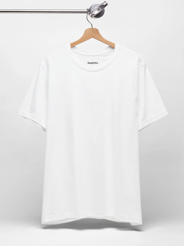 Crewneck Tee In White
