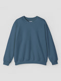 Crewneck Sweatshirt In Indigo Blue