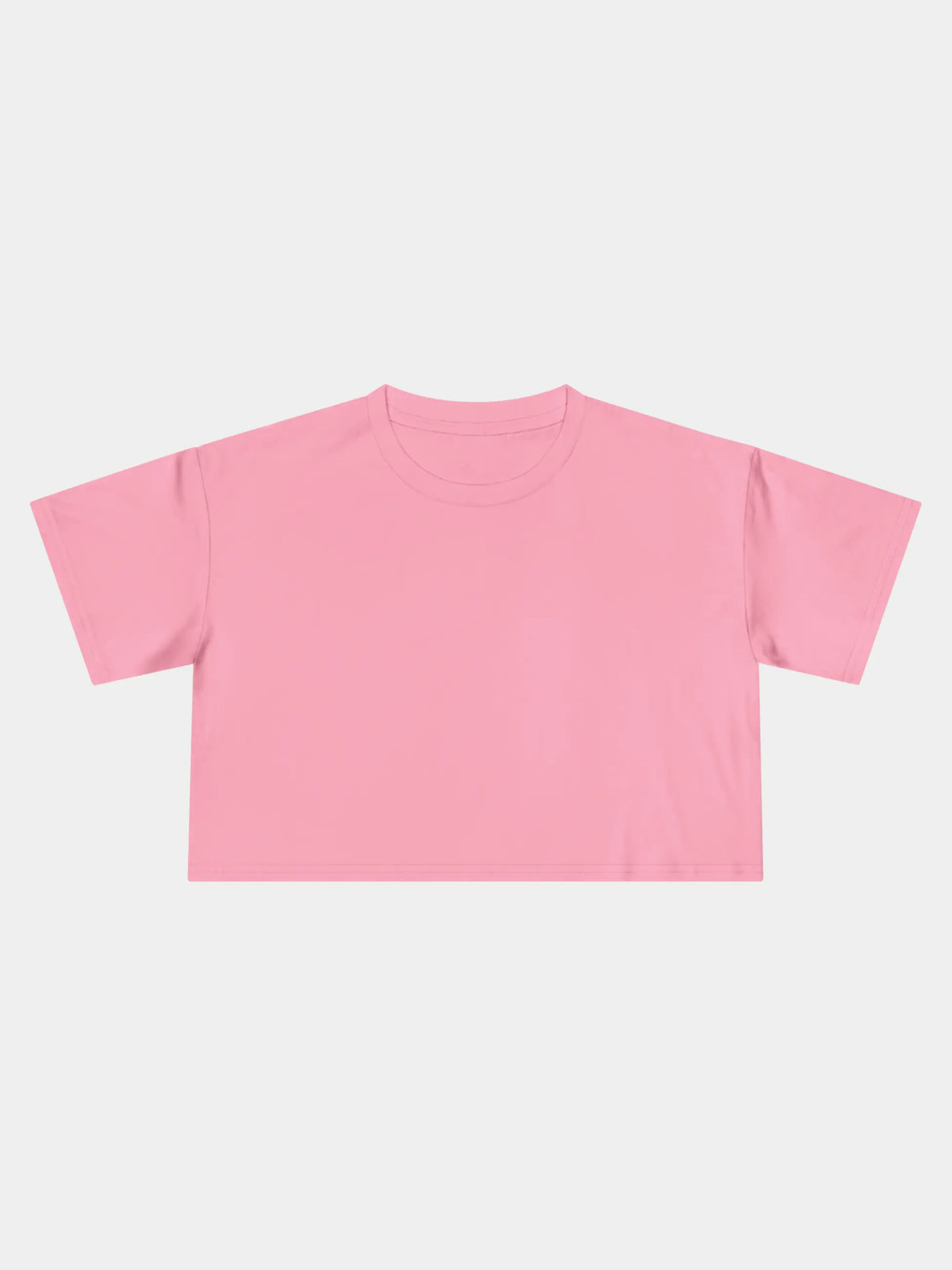 Crop Tee In Bubblegum