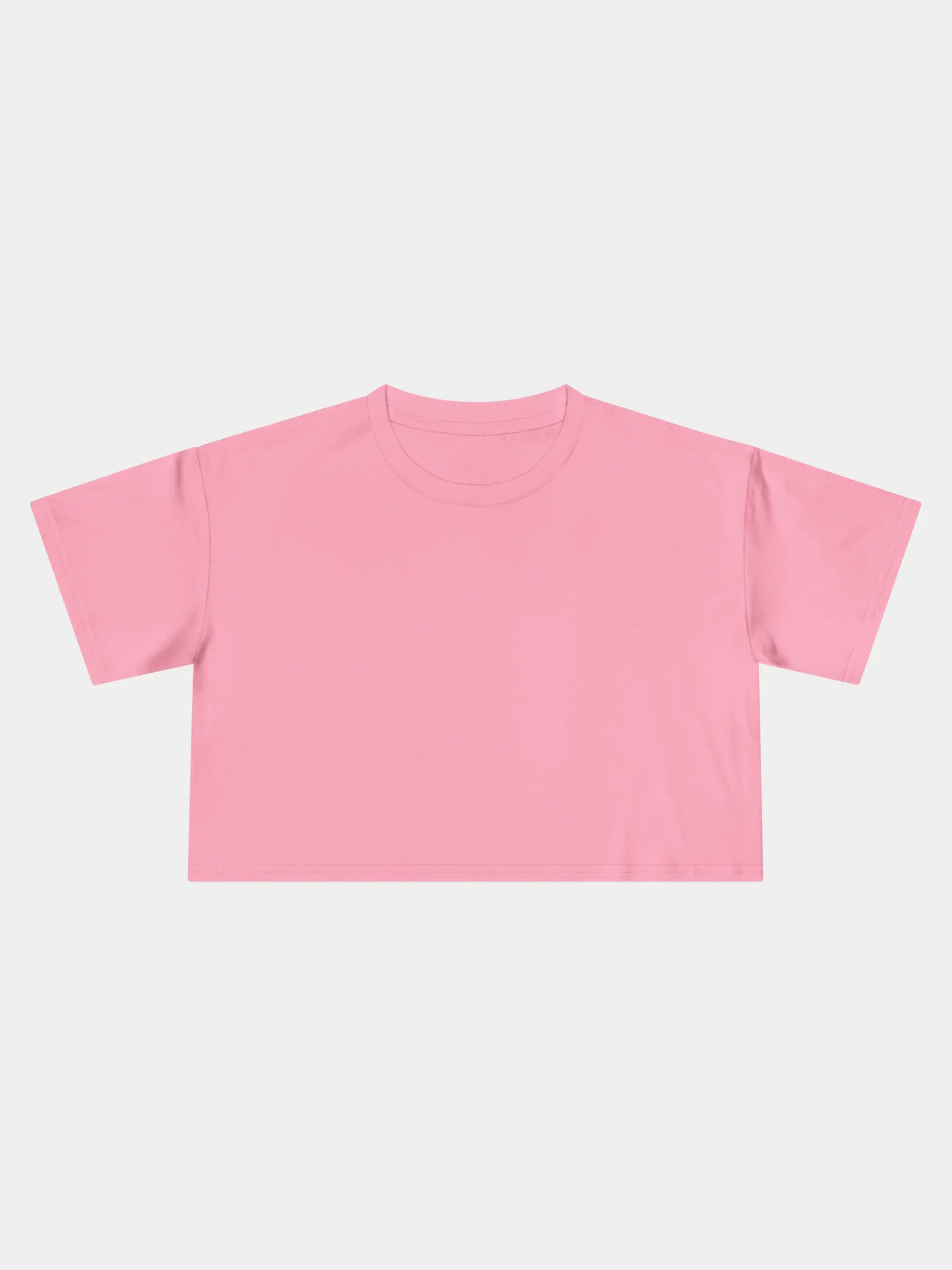 Crop Tee In Bubblegum