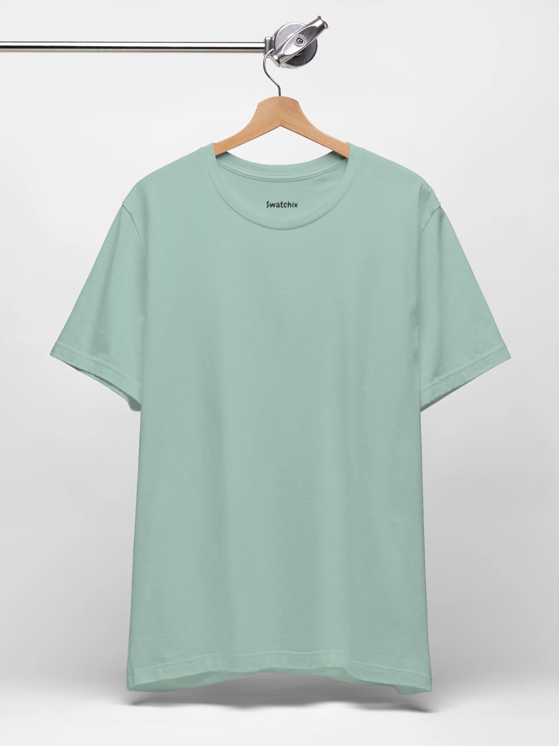 Crewneck Tee In Dusty Blue