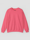 Crewneck Sweatshirt In Safety Pink