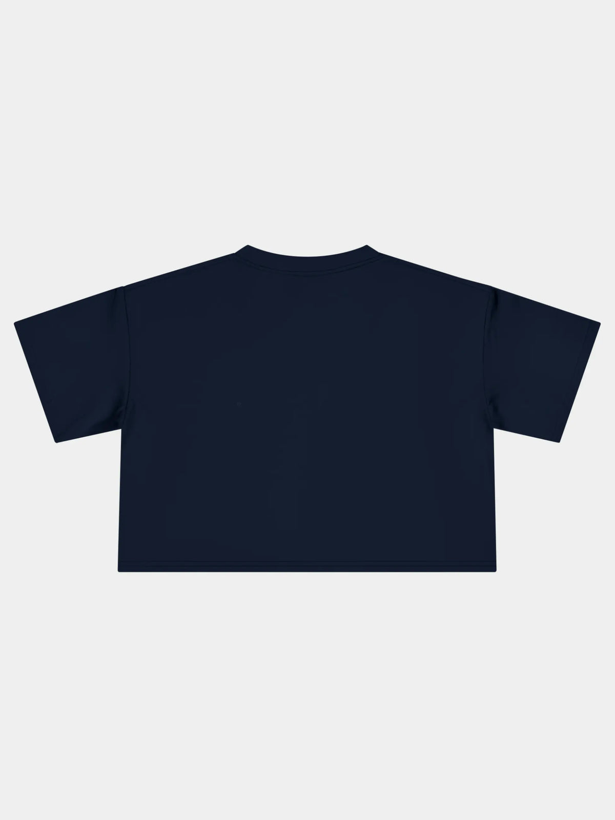 Crop Tee In Navy