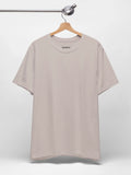 Crewneck Tee In Heather Cool Grey