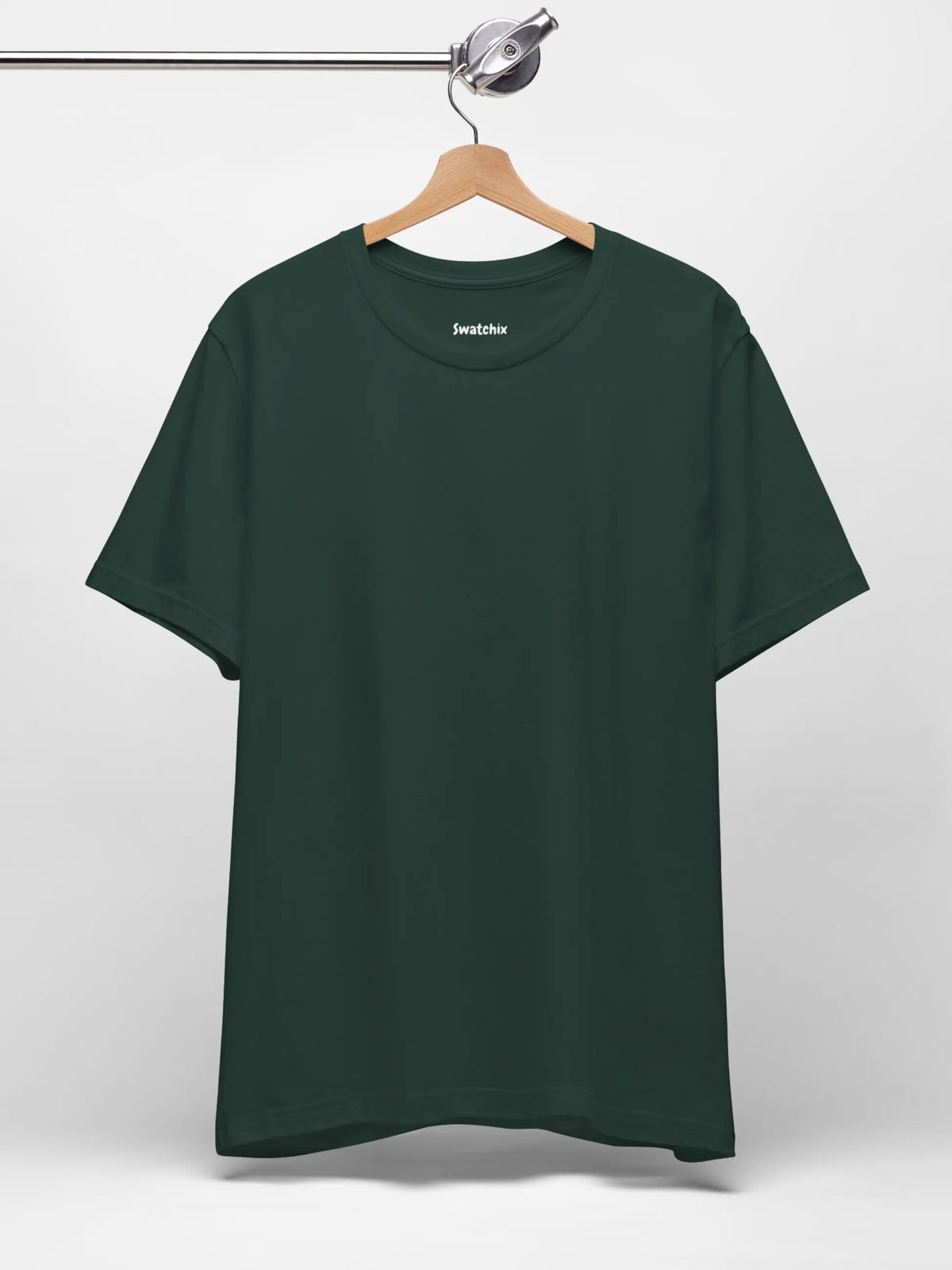 Crewneck Tee In Forest Green