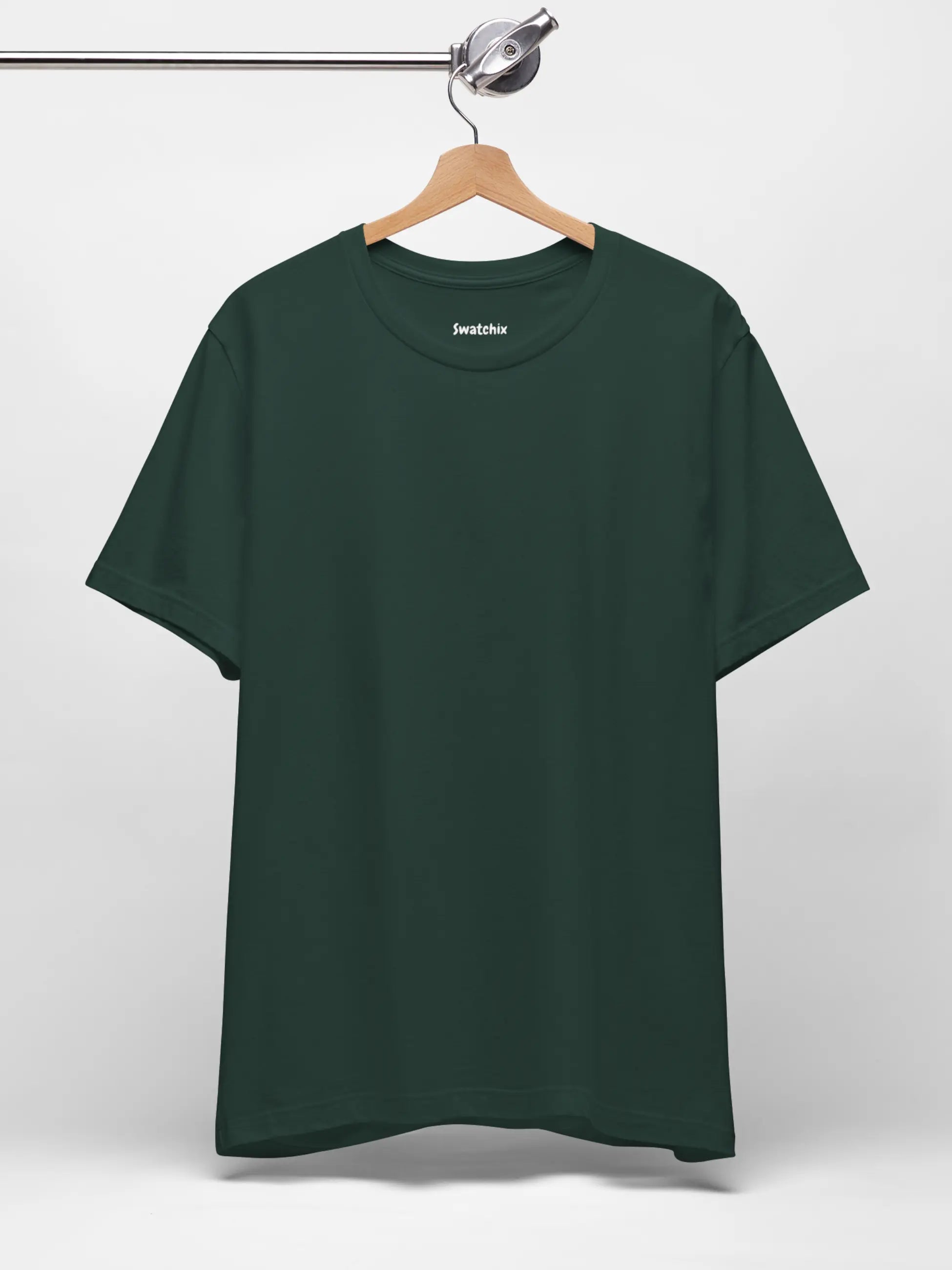 Crewneck Tee In Forest Green