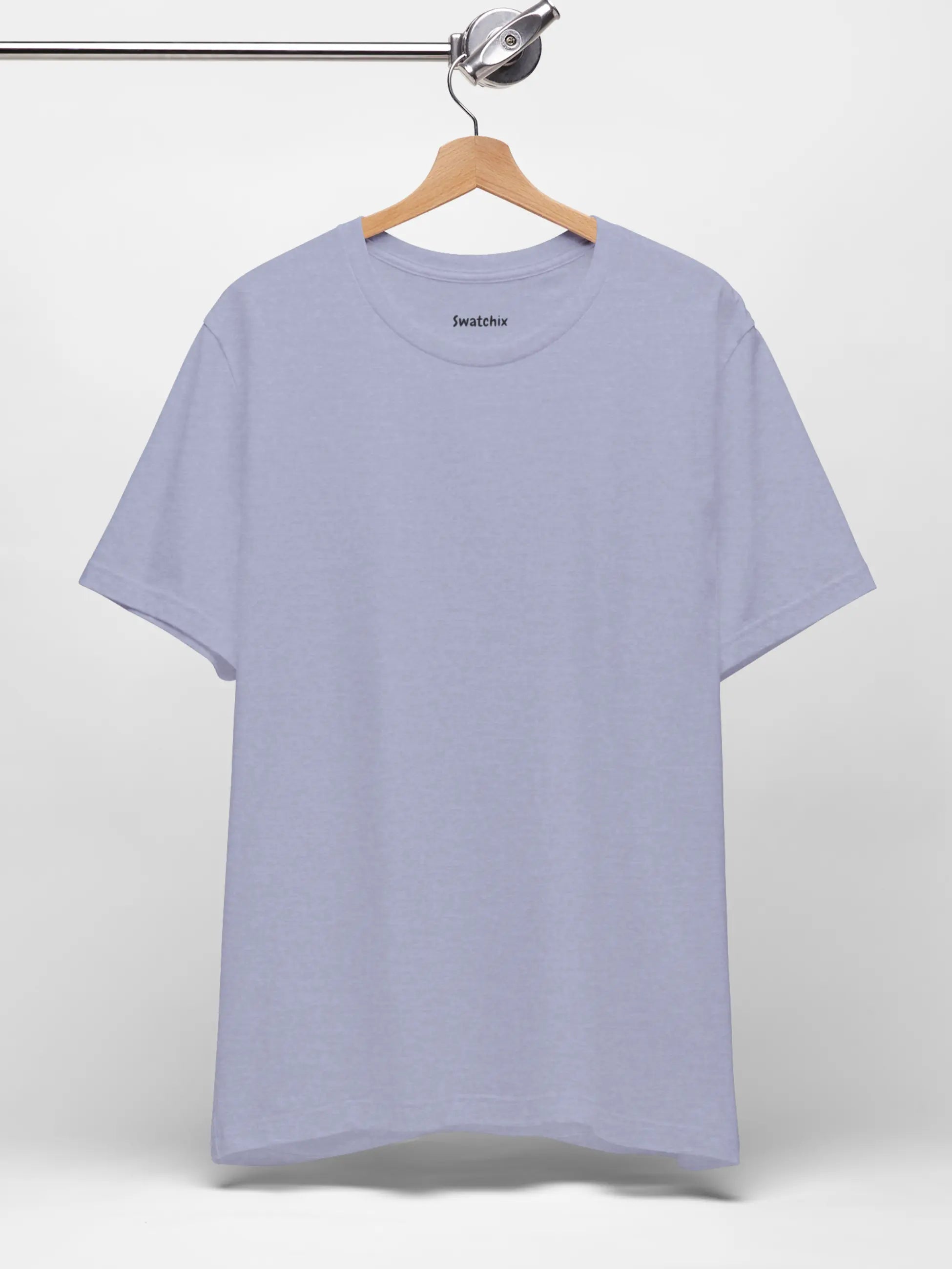 Crewneck Tee In Heather Blue