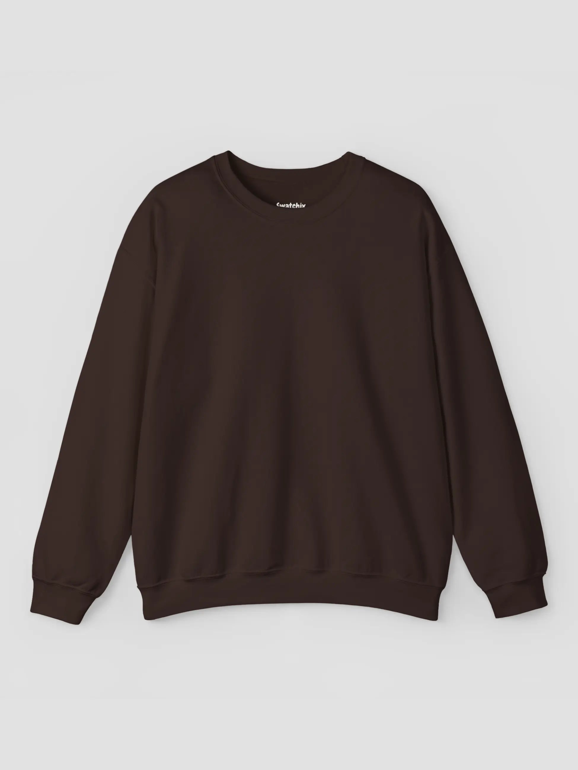 Crewneck Sweatshirt In Dark Chocolate
