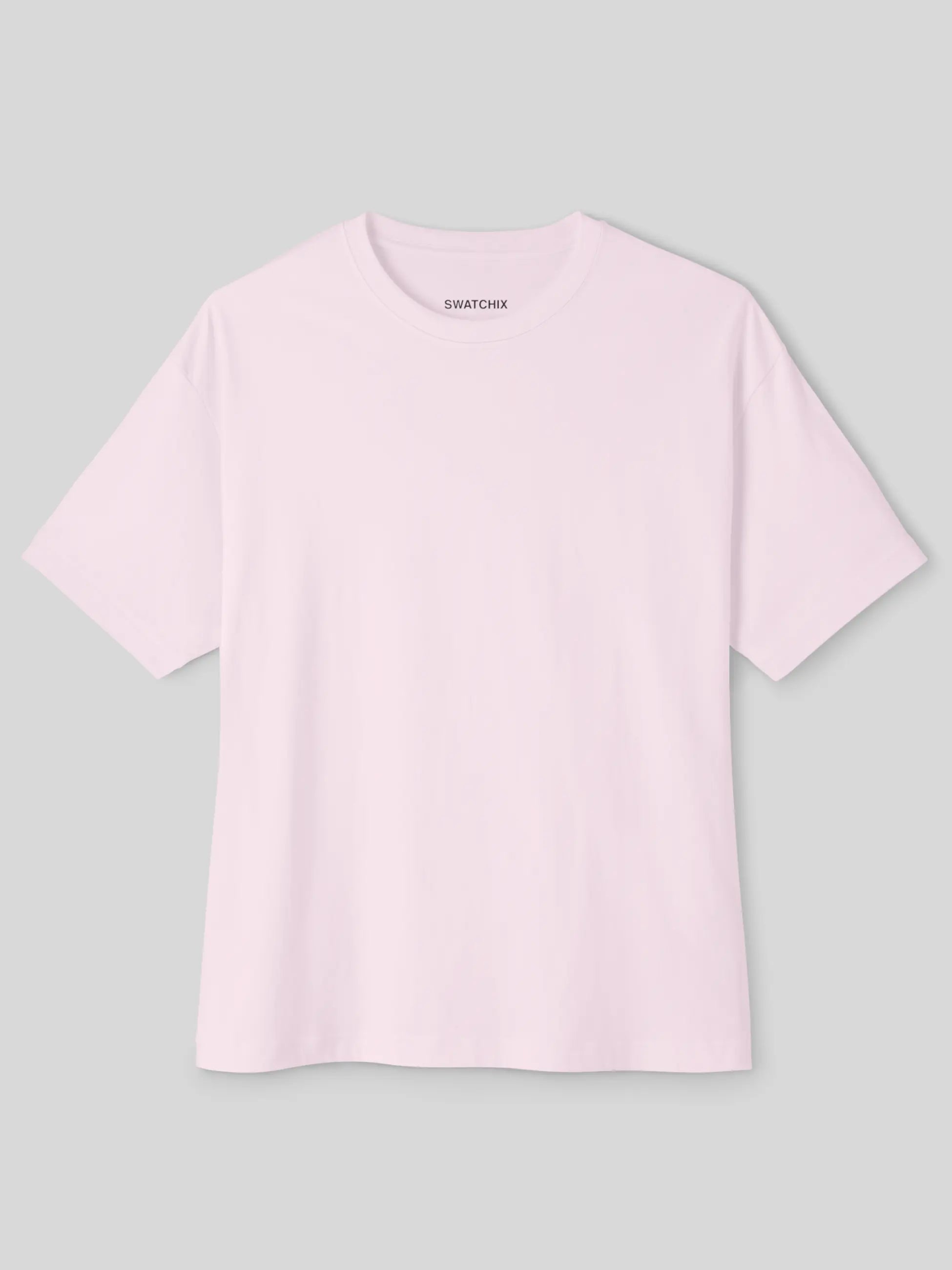 Oversized Tee In Soft Pink
