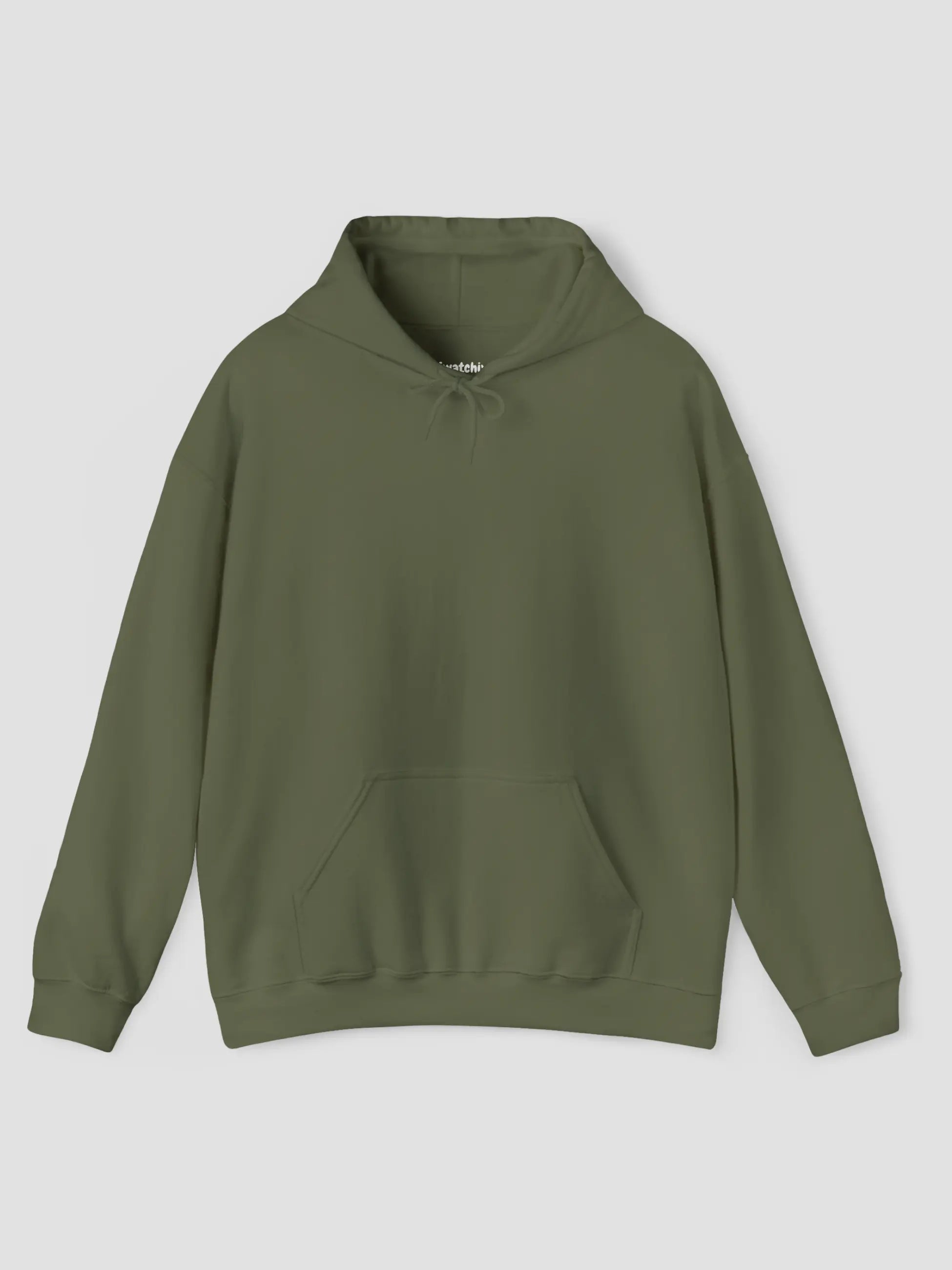 Hoodie In Military Green