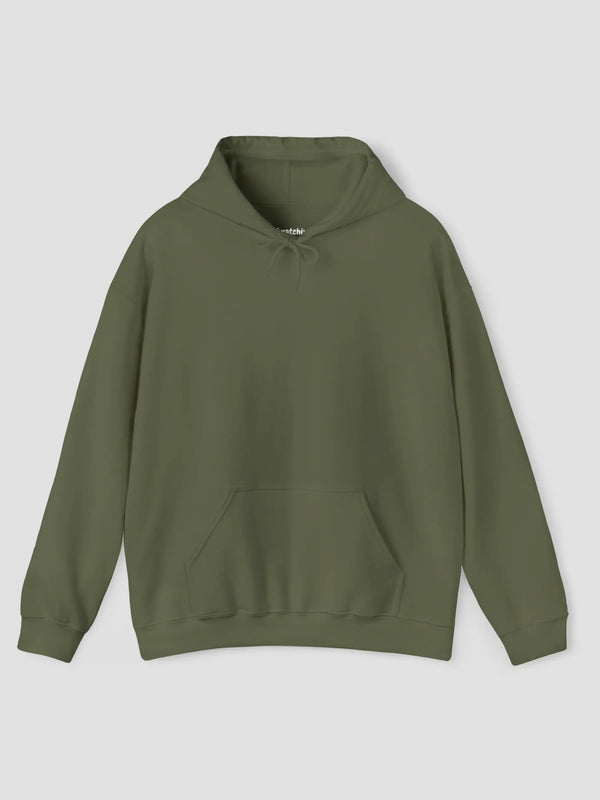Hoodie In Military Green