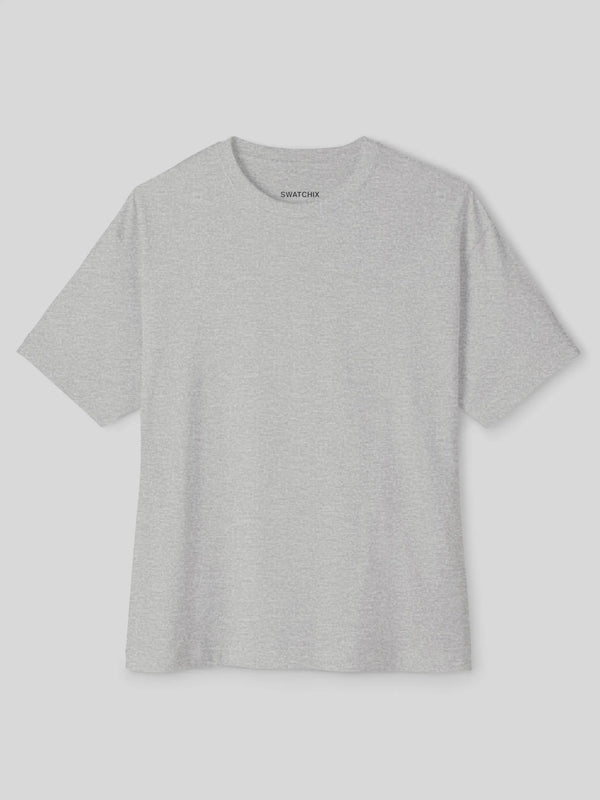 Oversized Tee In Athletic Heather
