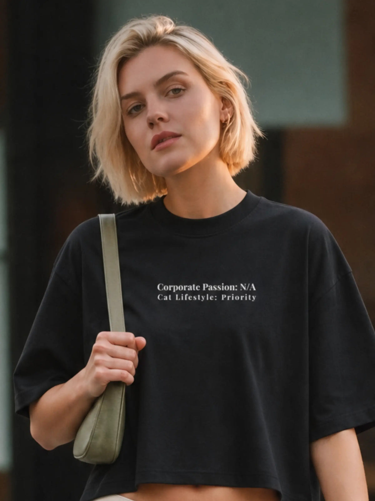 Corporate Passion Cropped Tee
