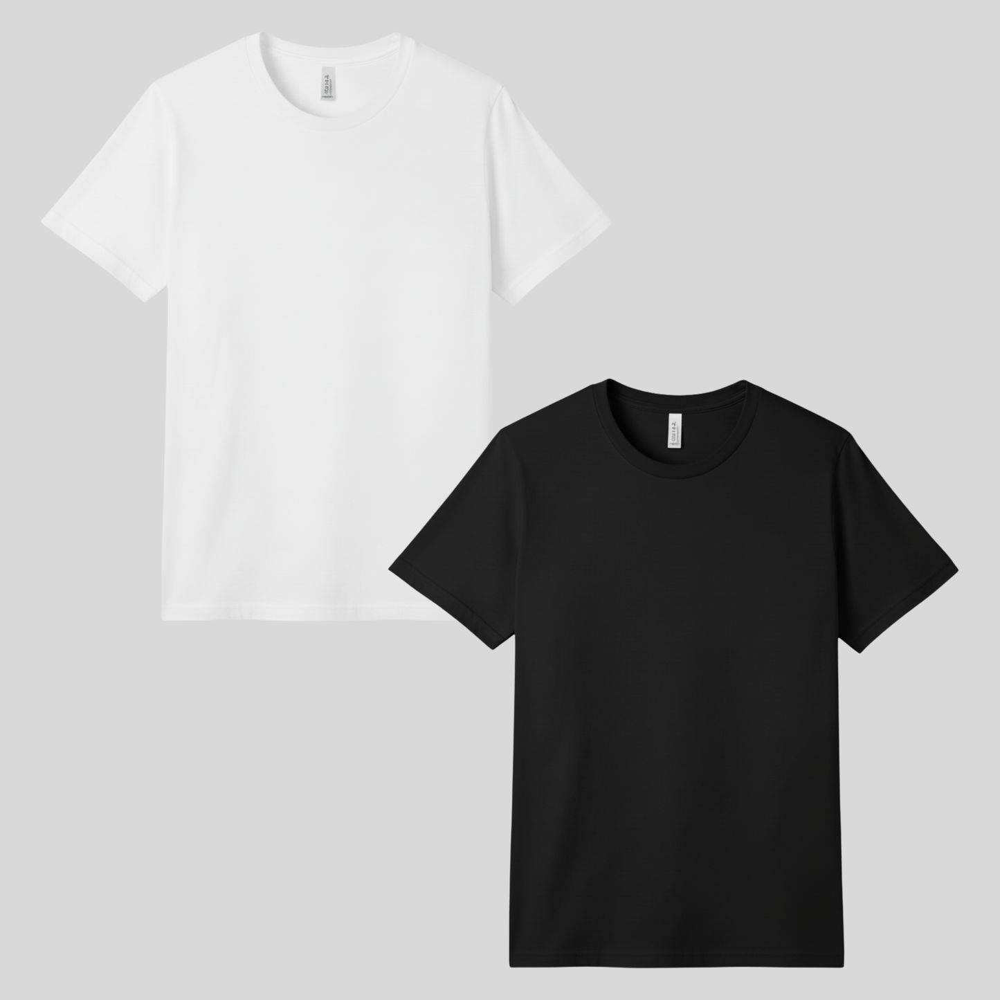 2 Pack - Black + White T-shirts