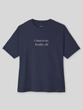 Camera On Oversized Tee