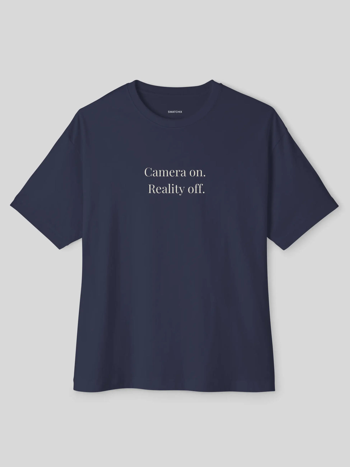 Camera On Oversized Tee