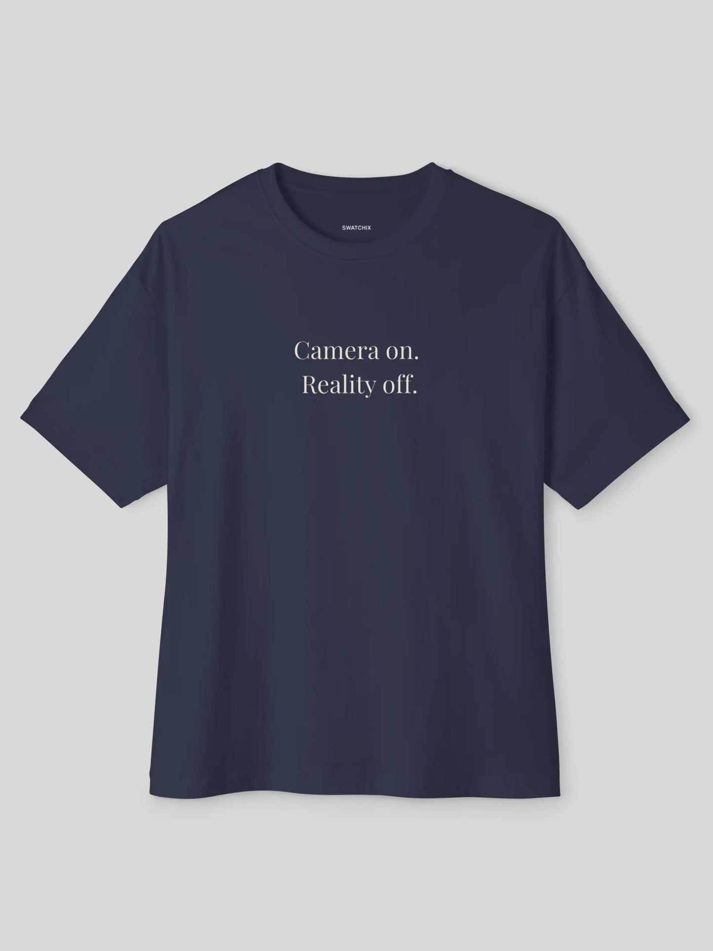 Camera On Oversized Tee