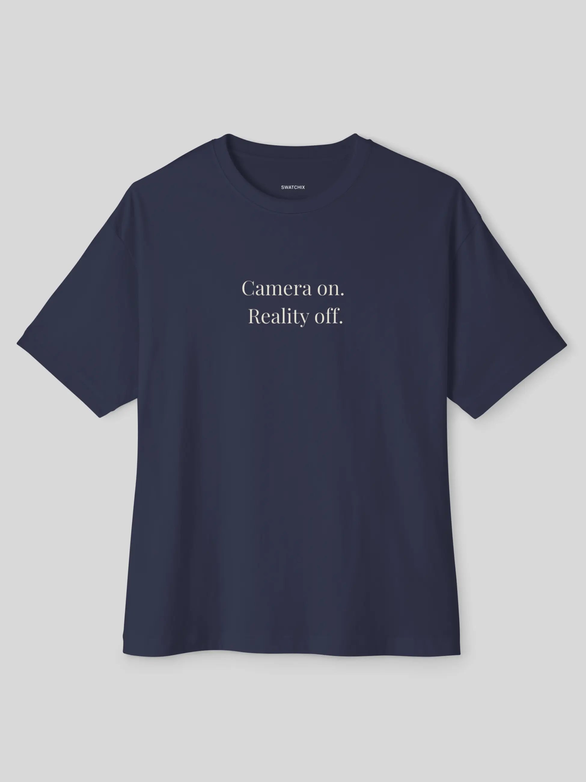 Camera On Oversized Tee