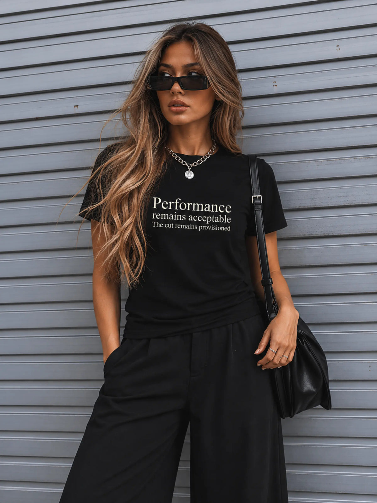 Performance Remains Acceptable Crewneck Tee
