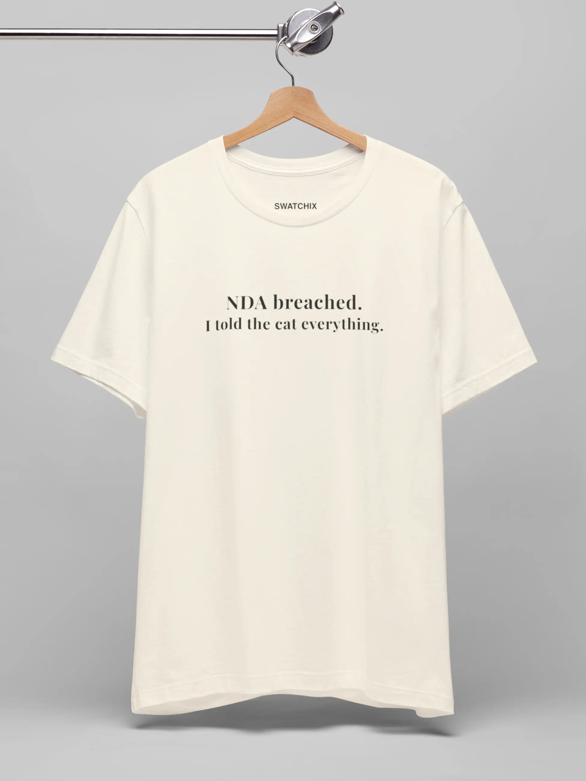NDA Breached Crewneck Tee