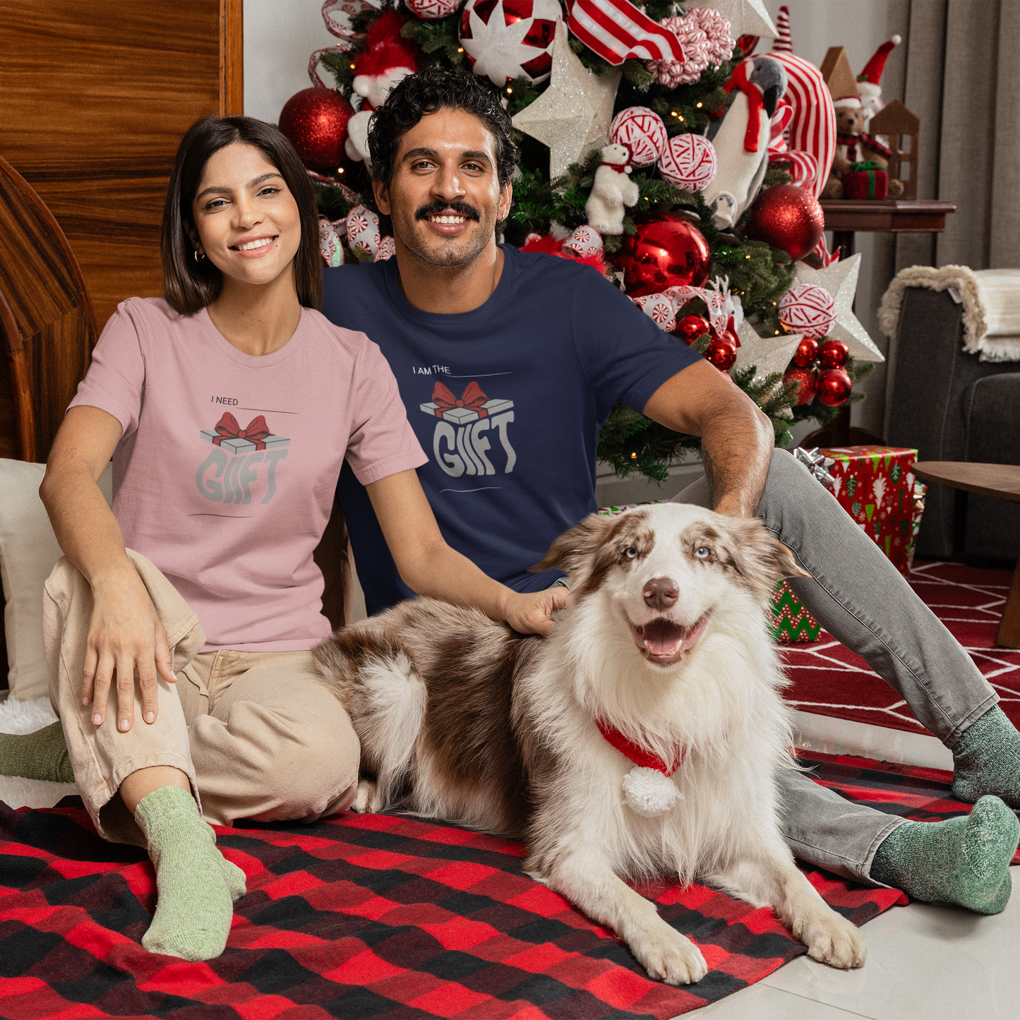 Matching Gift Message T-shirts