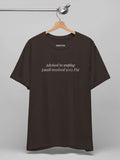 Advised to Unplug Crewneck Tee