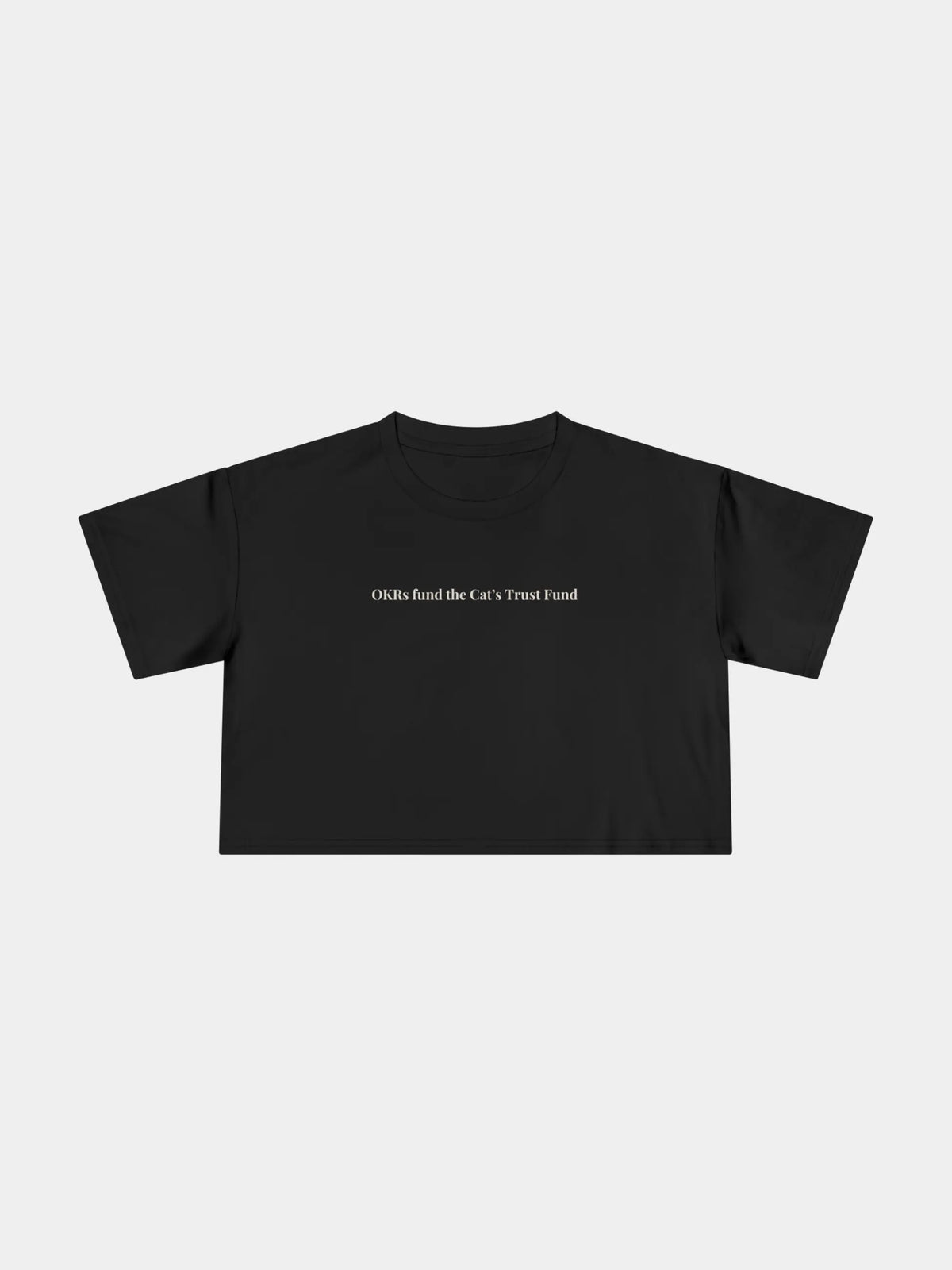 OKRs fund Cropped Tee
