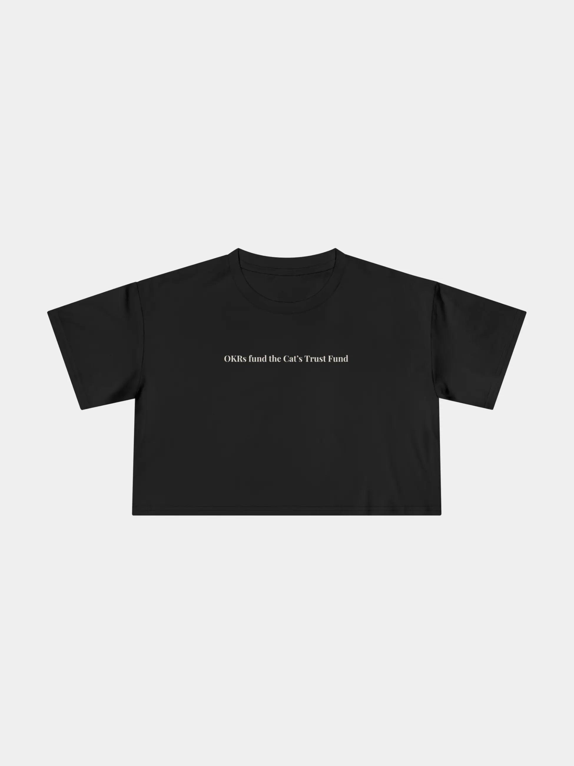 OKRs fund Cropped Tee