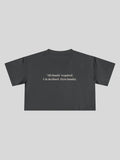 All Hands Cropped Tee