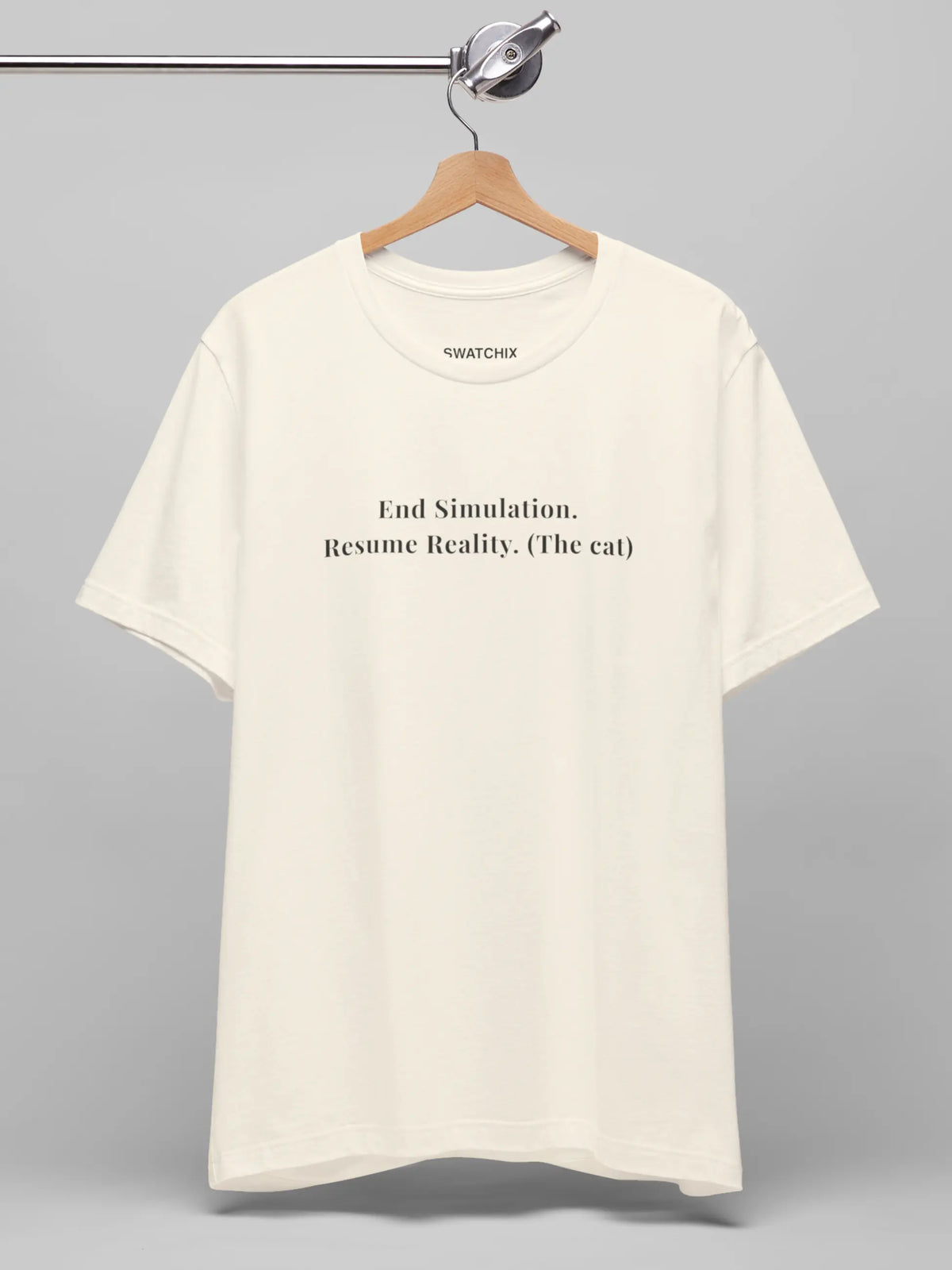End Simulation Crewneck Tee