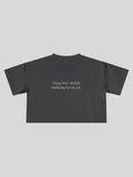 Deep Dive Cropped Tee