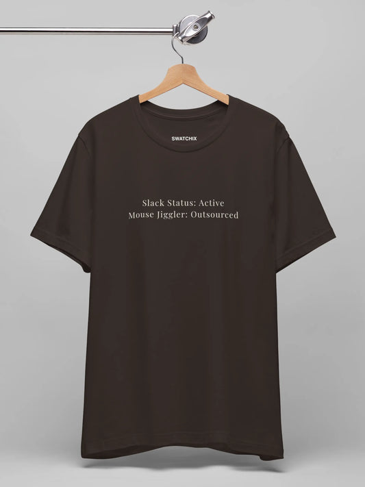 Slack Status Crewneck Tee