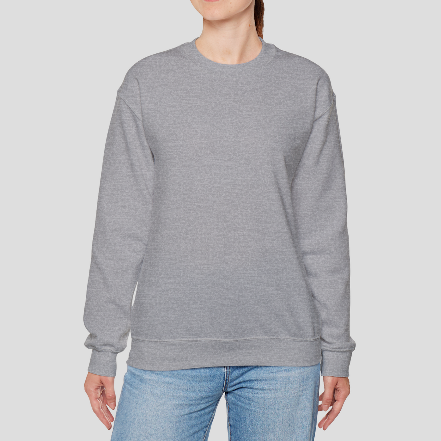 Unisex Crewneck Sweatshirt In Sport Grey