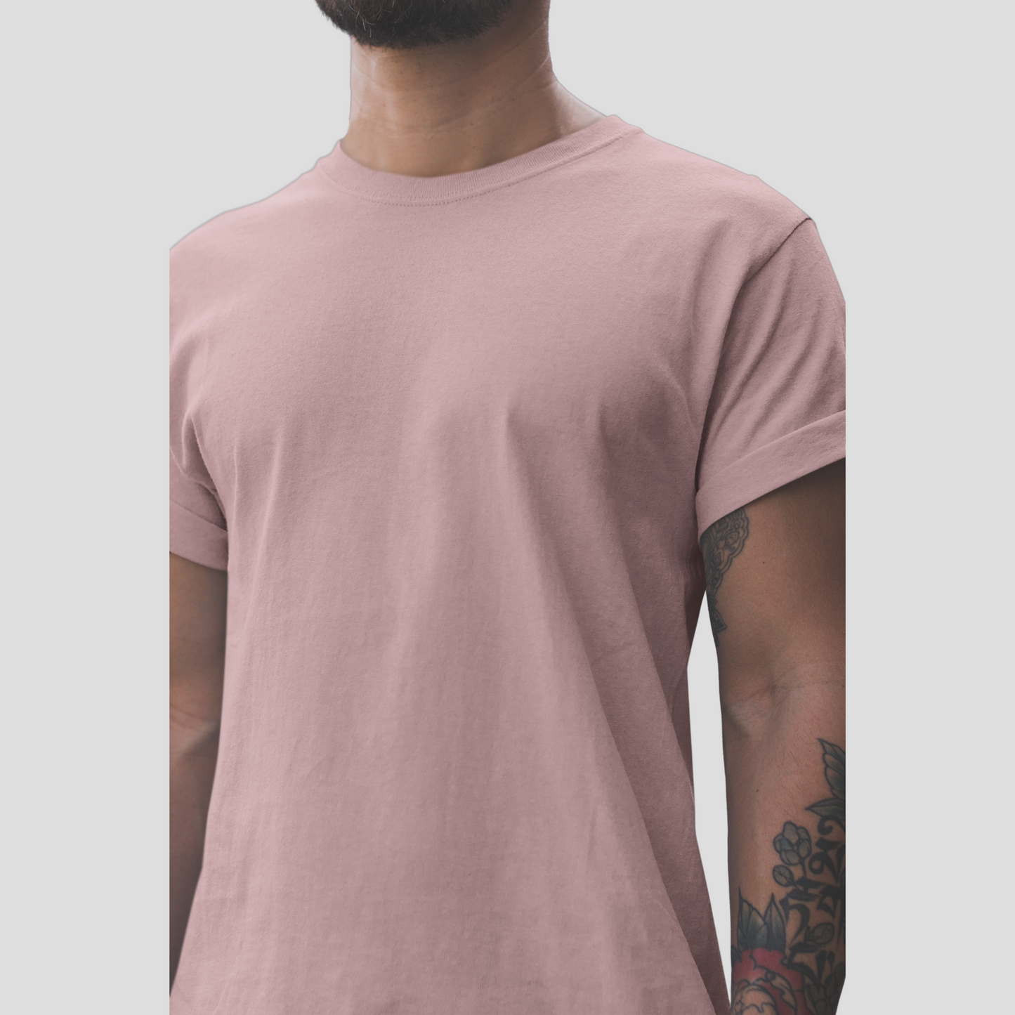 Unisex Crewneck Tee In Orchid
