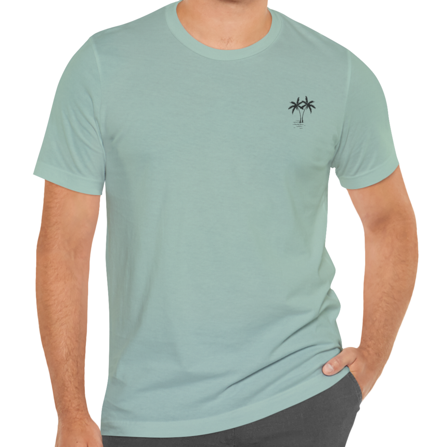 Palm Tree Unisex Crewneck Tee