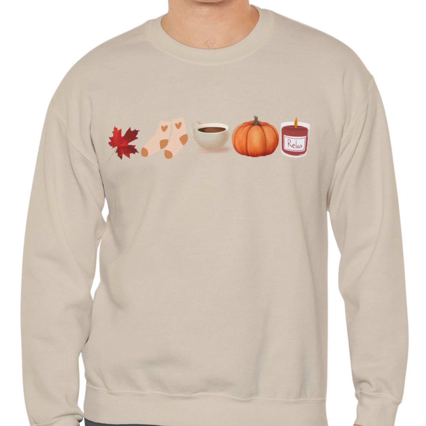 Fall Vibes Unisex Crewneck Sweatshirt