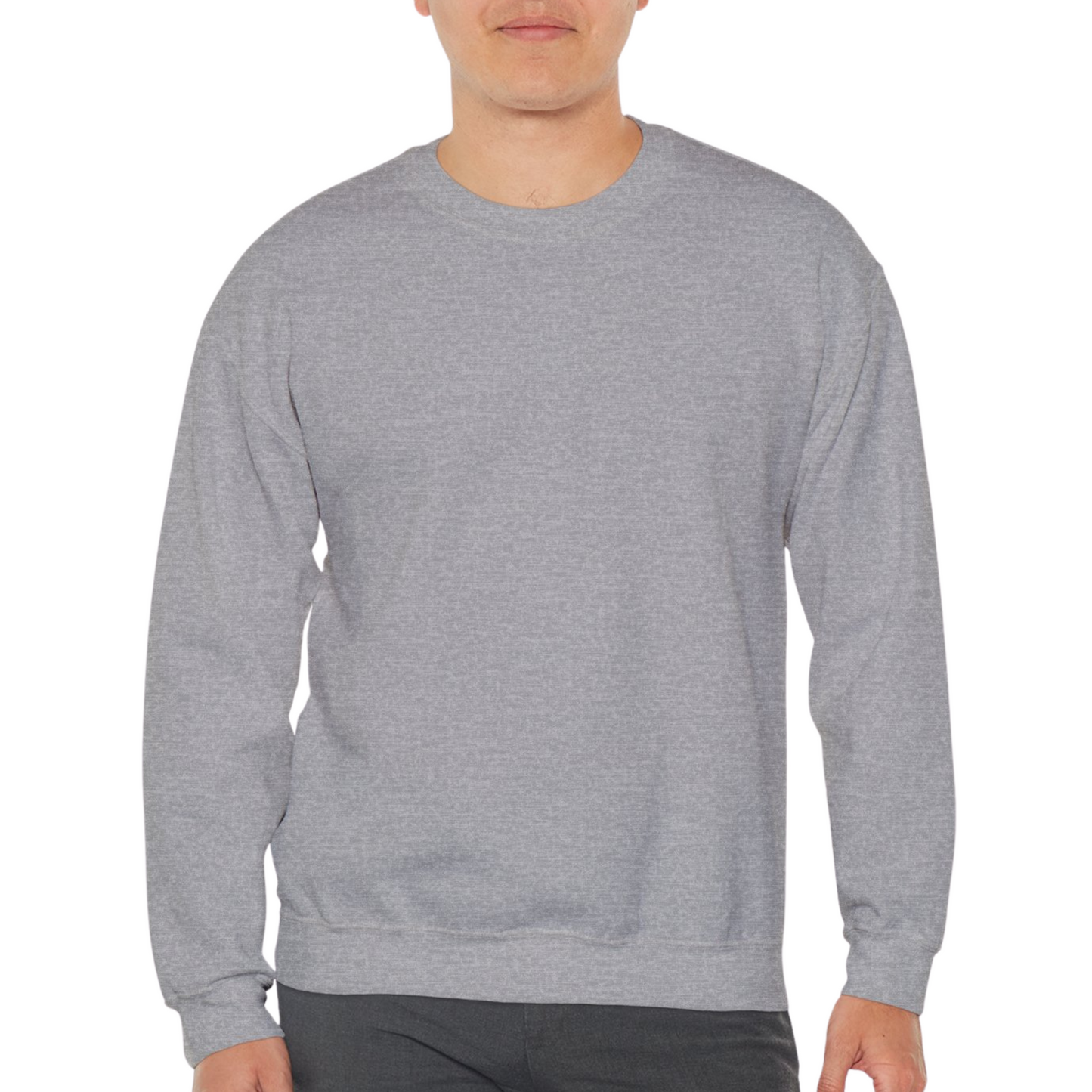 Unisex Crewneck Sweatshirt In Sport Grey