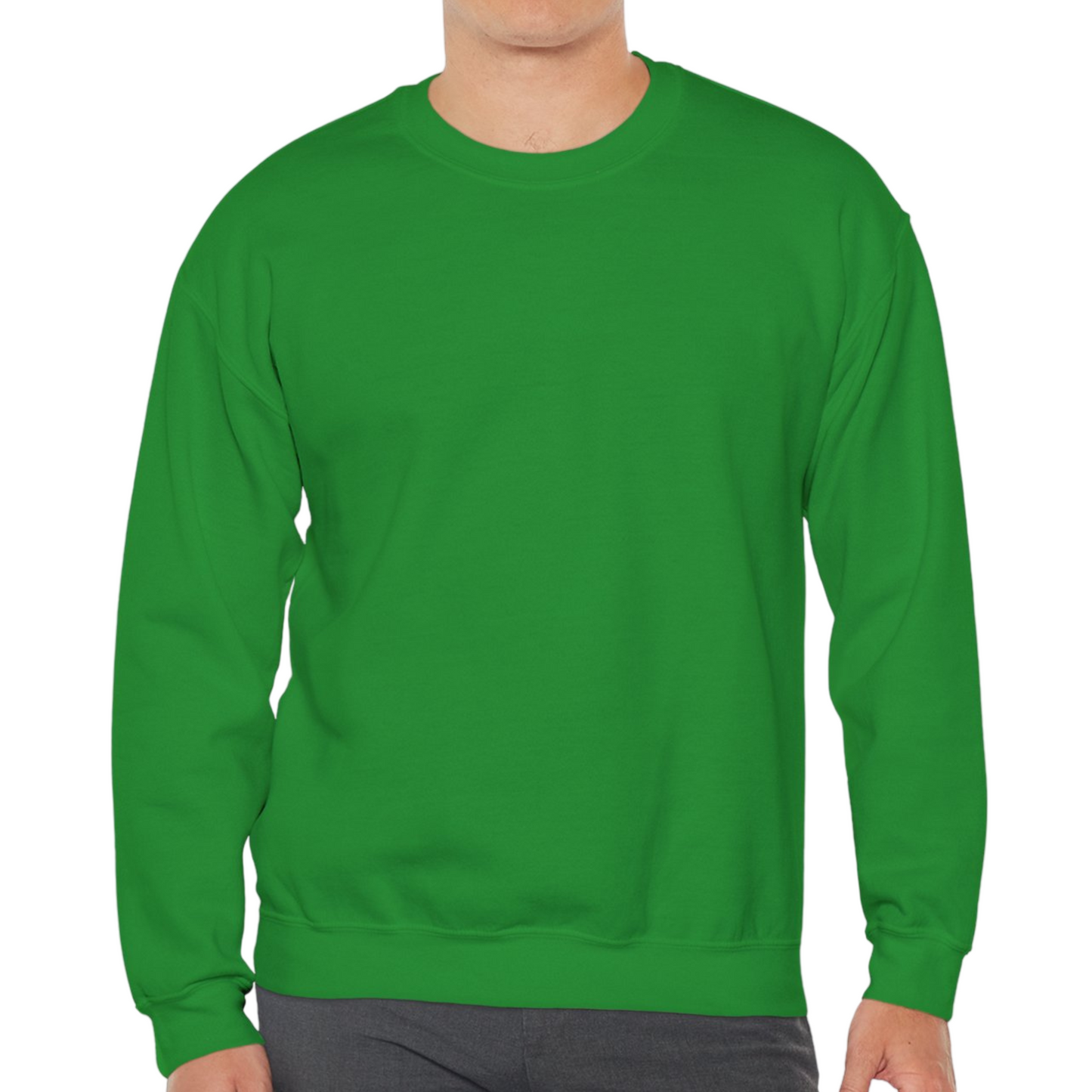 Unisex Crewneck Sweatshirt In Irish Green
