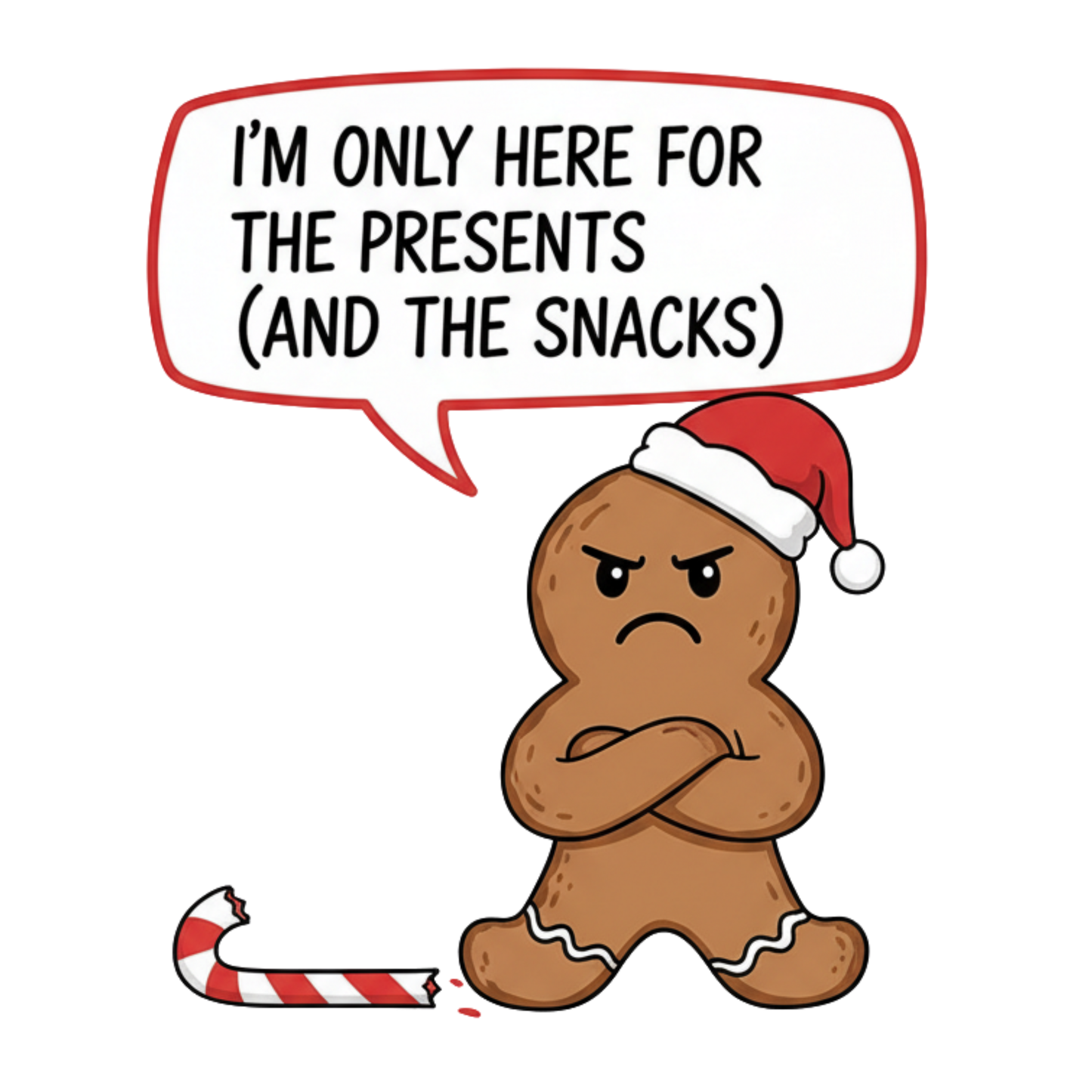 Gingerbread Unisex Crewneck Tee